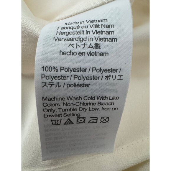 J.Crew XXSP NWT Cream Blouse Puff Sleeves - Picture 11 of 14